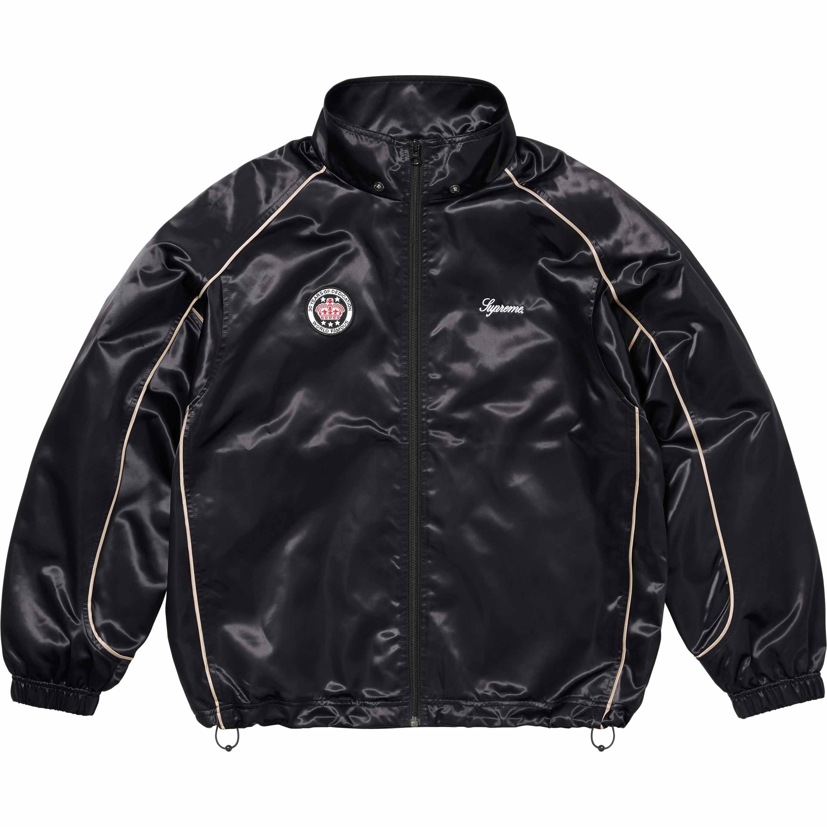 Satin Hooded Track Jacket view 17